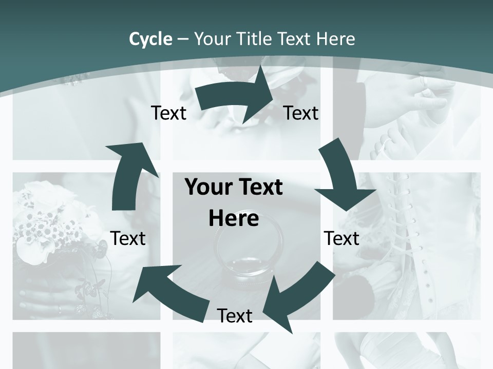 Ring Shoes Suit PowerPoint Template