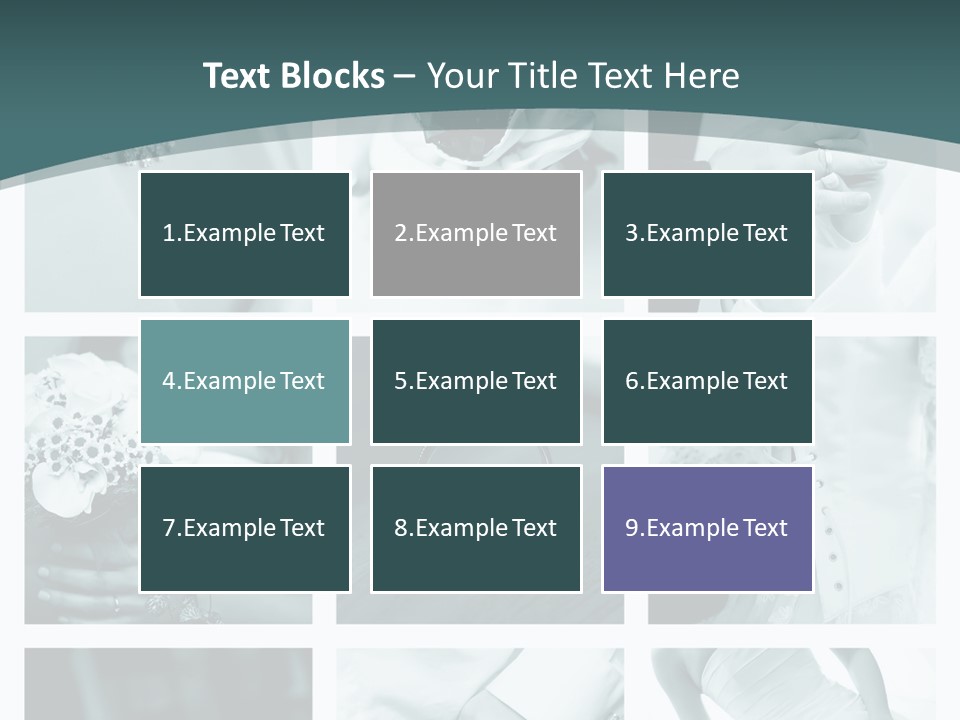 Ring Shoes Suit PowerPoint Template