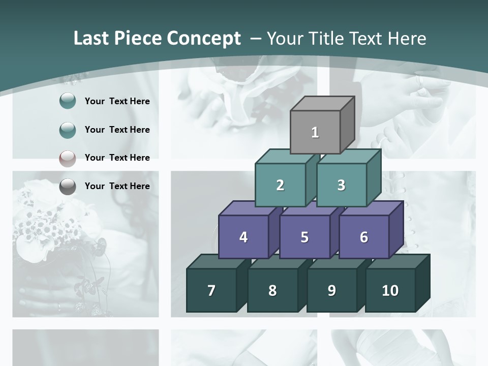 Ring Shoes Suit PowerPoint Template