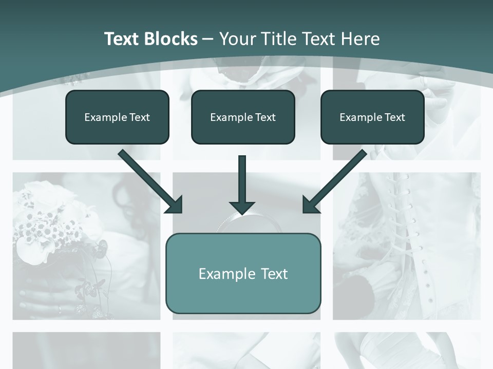 Ring Shoes Suit PowerPoint Template