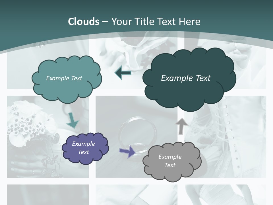 Ring Shoes Suit PowerPoint Template