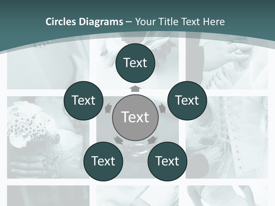 Ring Shoes Suit PowerPoint Template