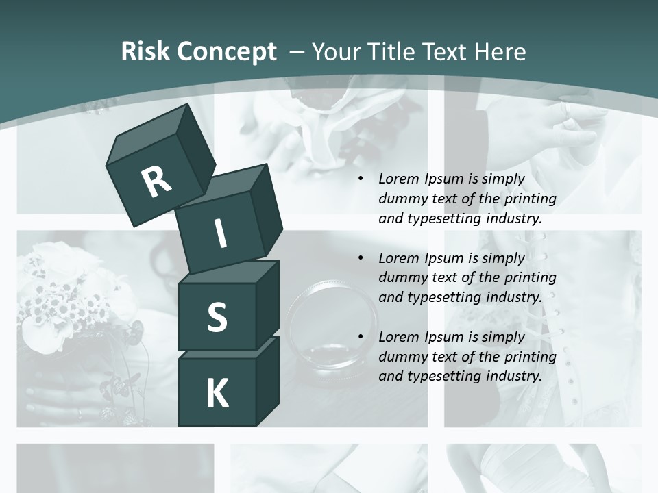 Ring Shoes Suit PowerPoint Template