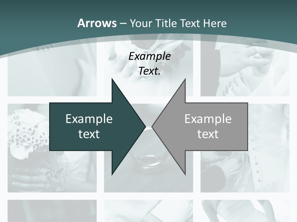 Ring Shoes Suit PowerPoint Template