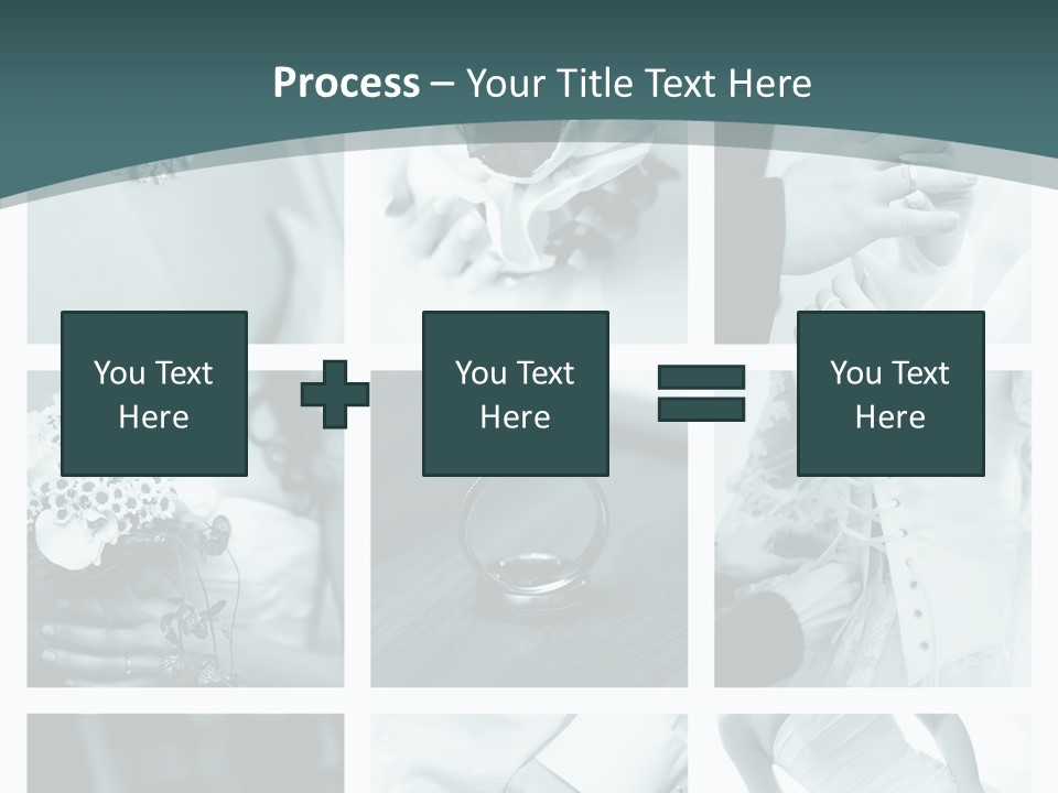 Ring Shoes Suit PowerPoint Template