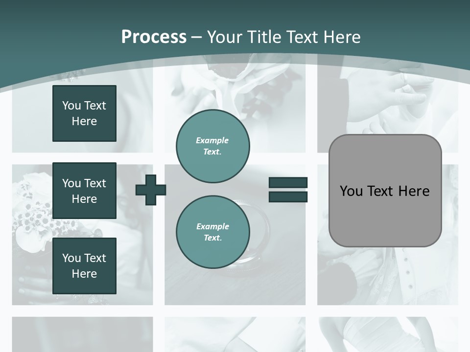 Ring Shoes Suit PowerPoint Template