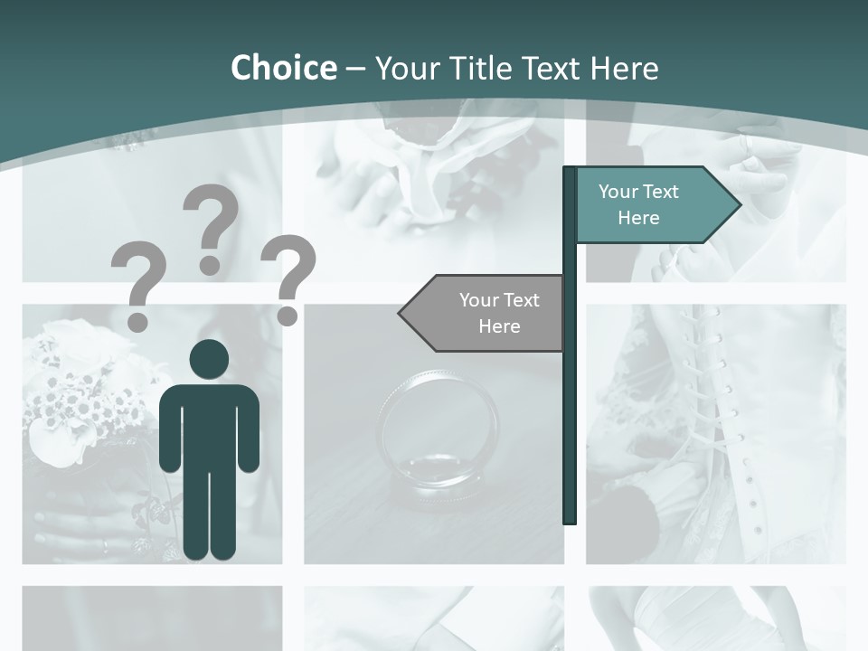 Ring Shoes Suit PowerPoint Template