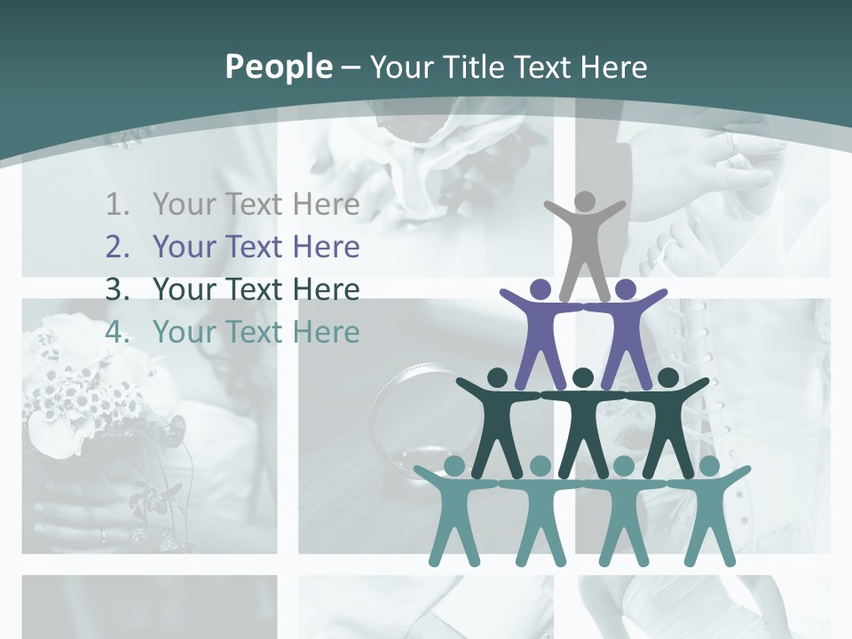 Ring Shoes Suit PowerPoint Template