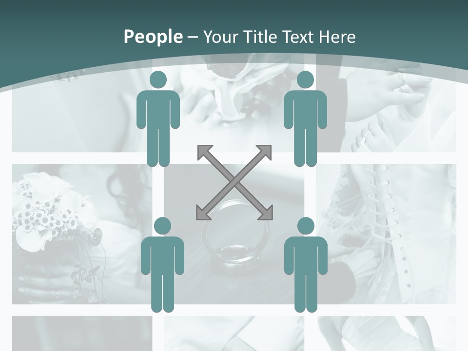 Ring Shoes Suit PowerPoint Template