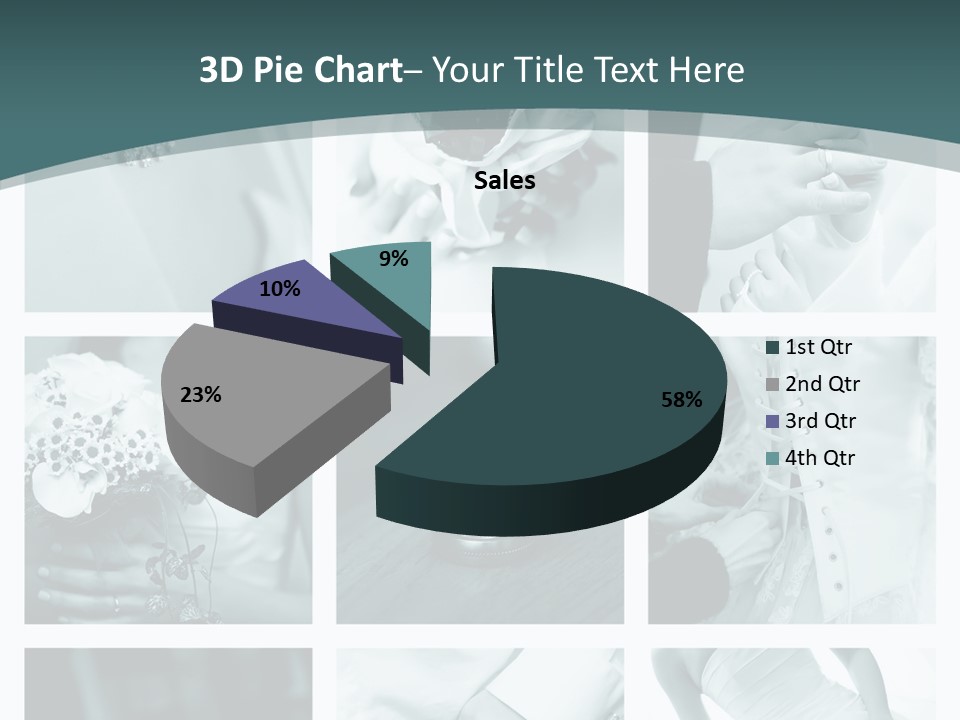 Ring Shoes Suit PowerPoint Template