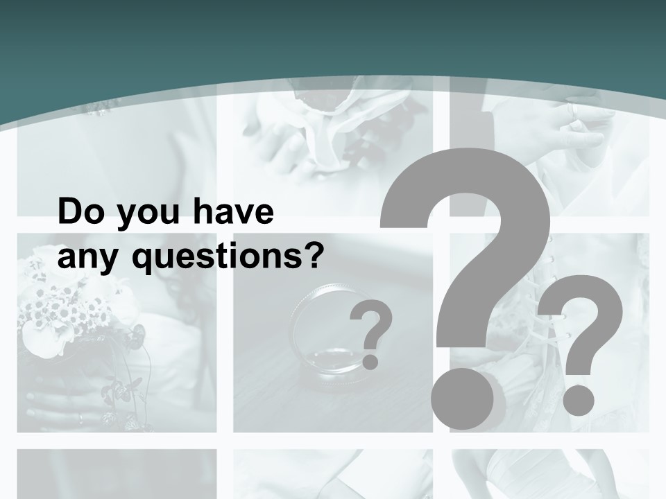 Ring Shoes Suit PowerPoint Template