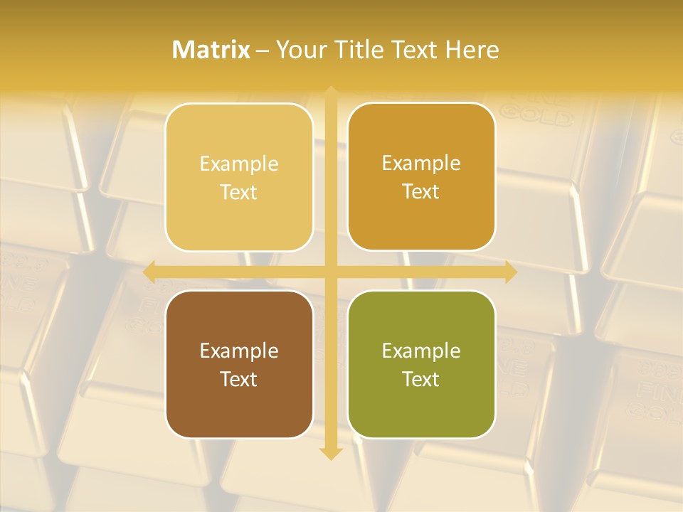 Success Treasure Objects PowerPoint Template