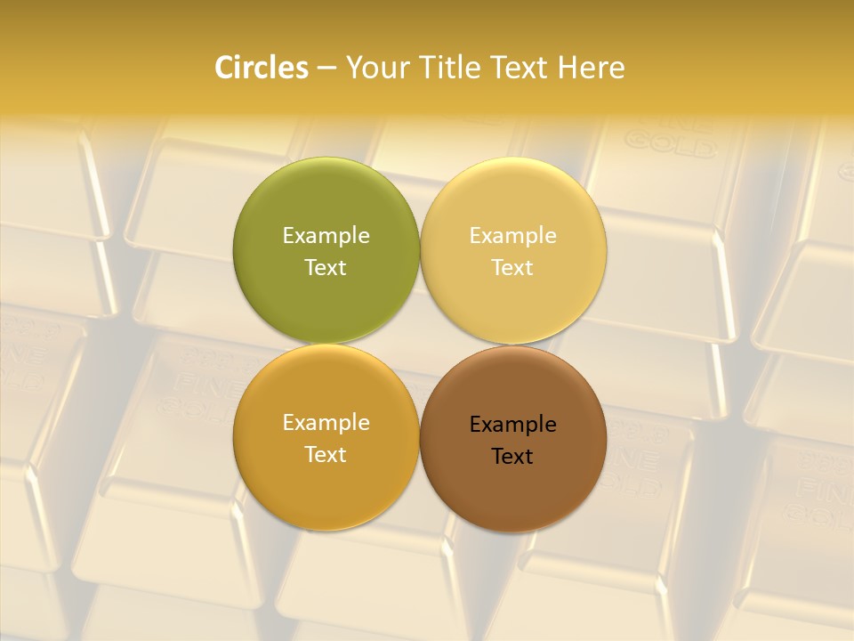 Success Treasure Objects PowerPoint Template