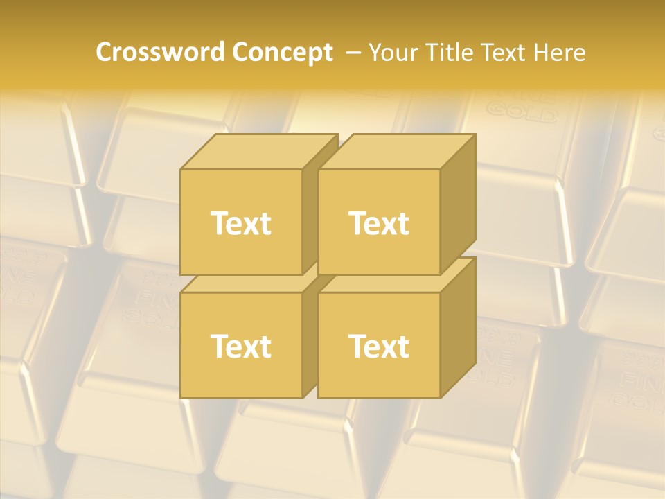 Success Treasure Objects PowerPoint Template