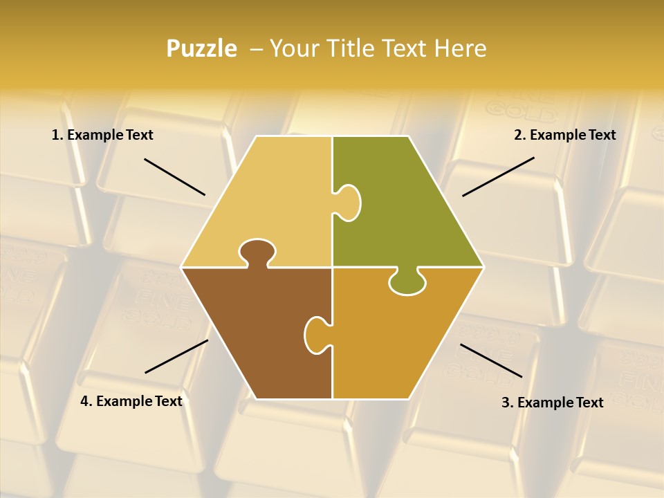 Success Treasure Objects PowerPoint Template