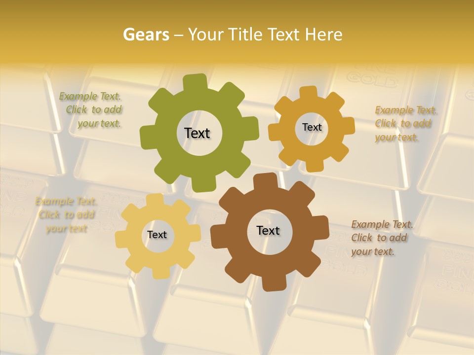 Success Treasure Objects PowerPoint Template