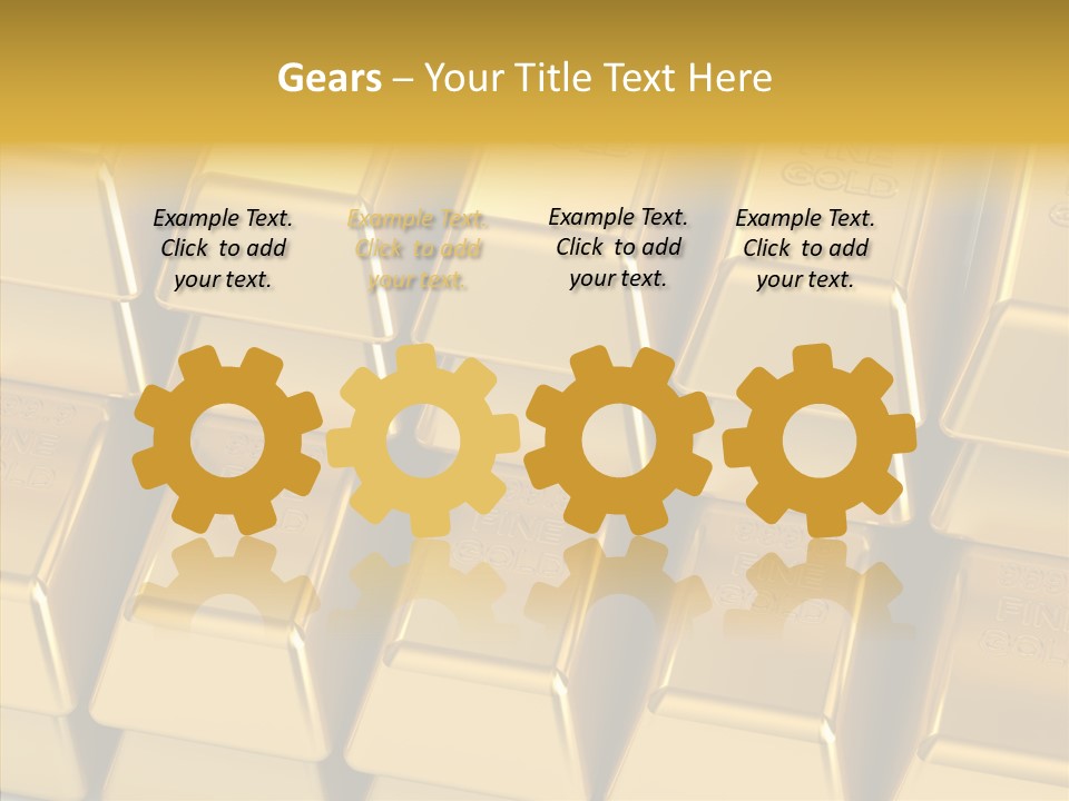 Success Treasure Objects PowerPoint Template