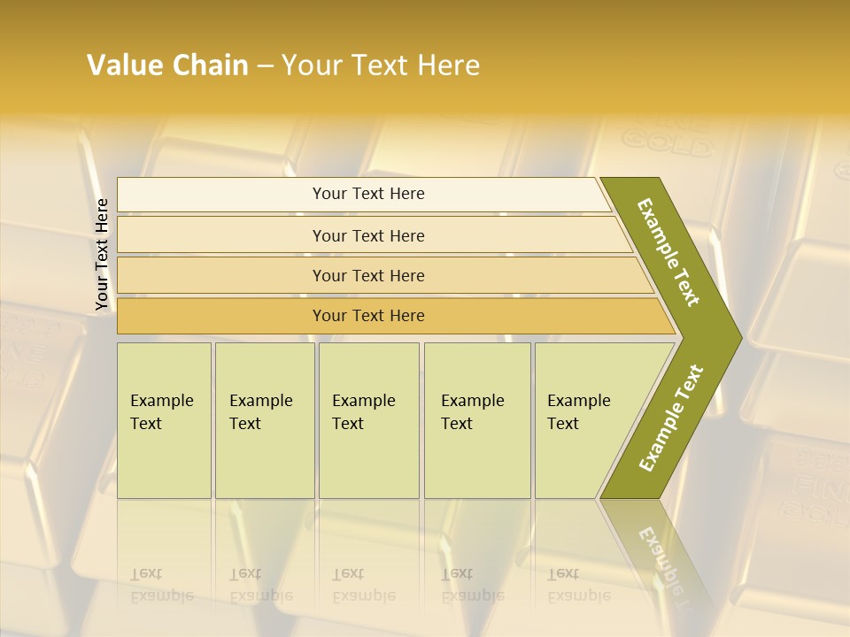 Success Treasure Objects PowerPoint Template