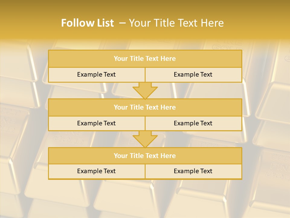 Success Treasure Objects PowerPoint Template