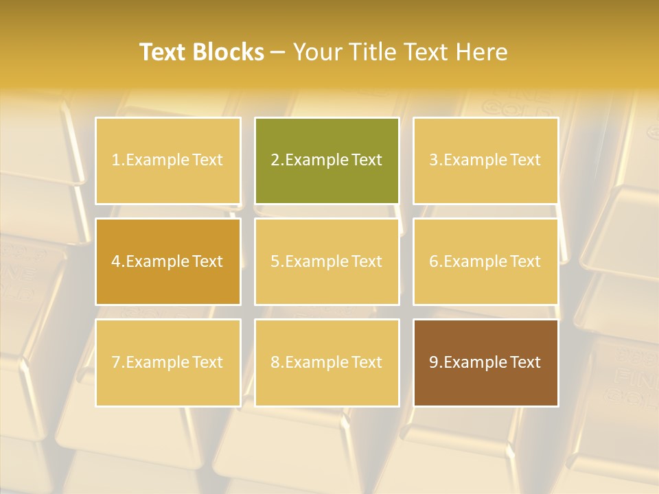 Success Treasure Objects PowerPoint Template