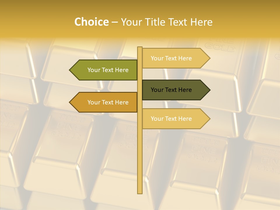 Success Treasure Objects PowerPoint Template