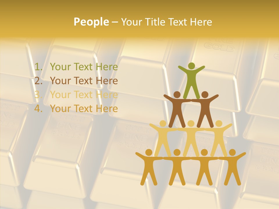 Success Treasure Objects PowerPoint Template