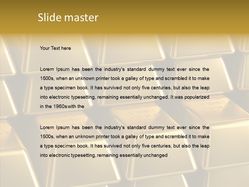 Exchange Money Retail PowerPoint Template