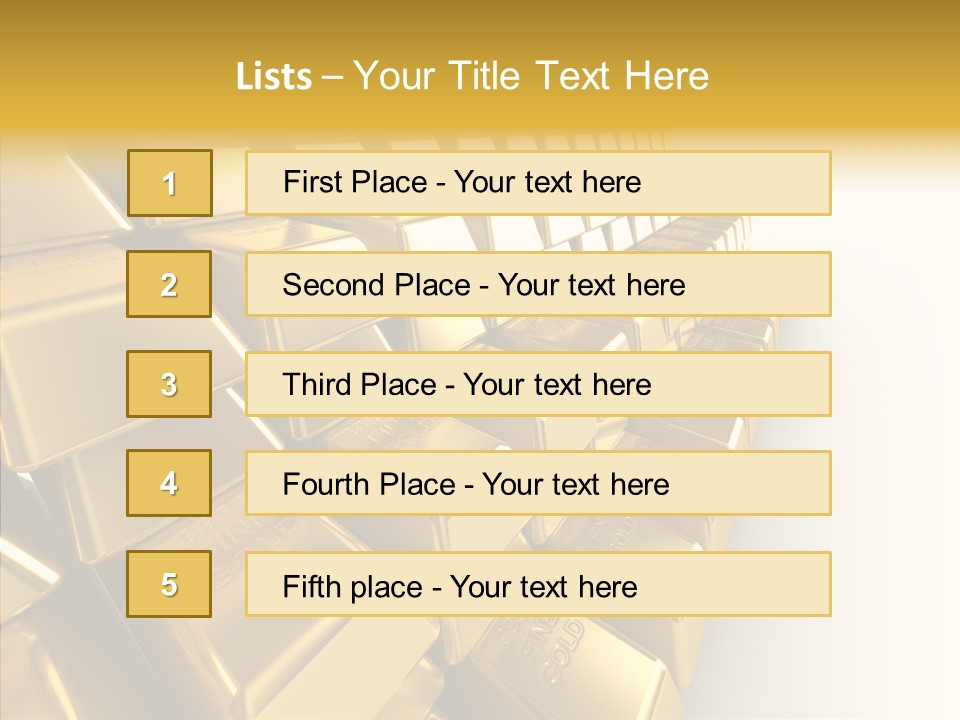 Luxury Perfection Rate PowerPoint Template
