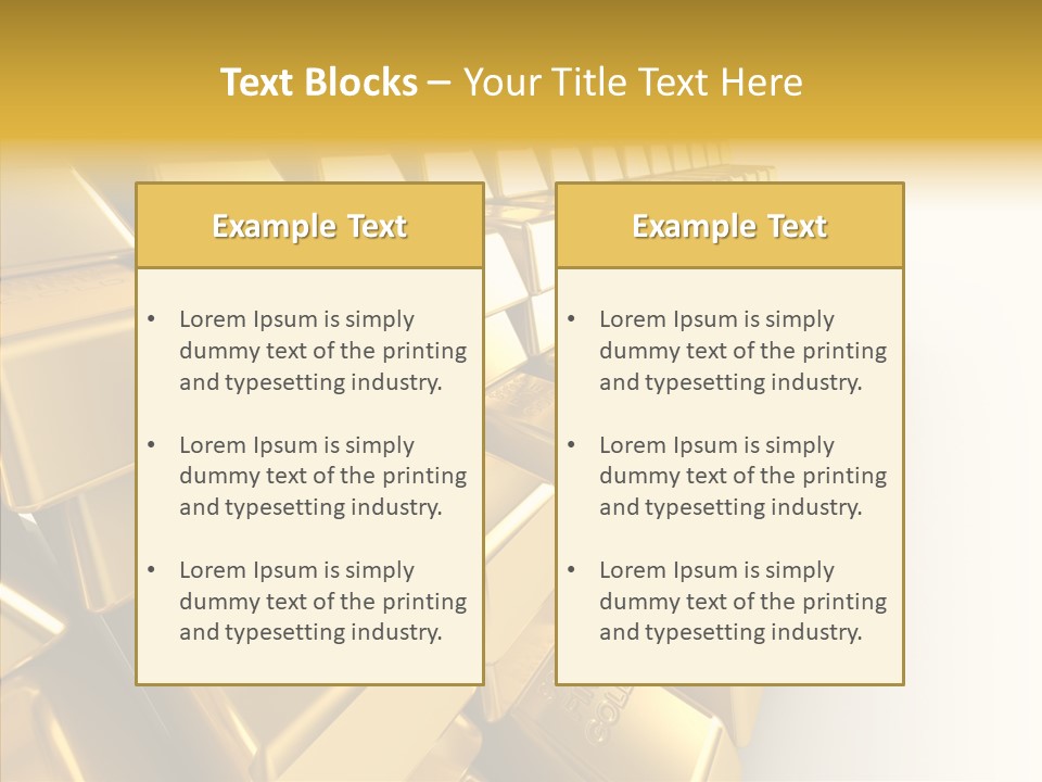 Luxury Perfection Rate PowerPoint Template