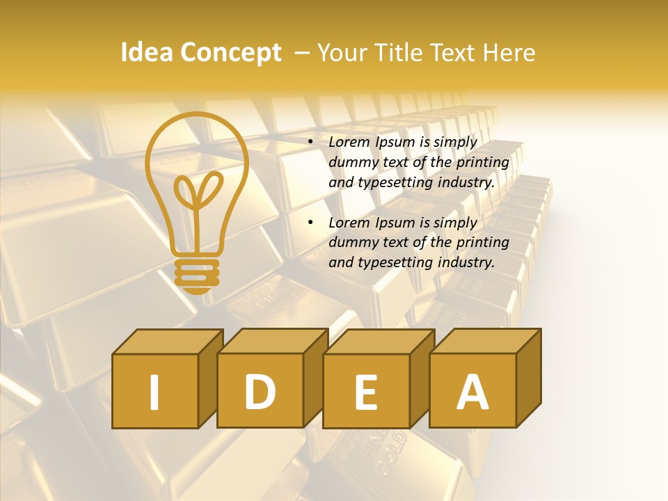 Luxury Perfection Rate PowerPoint Template