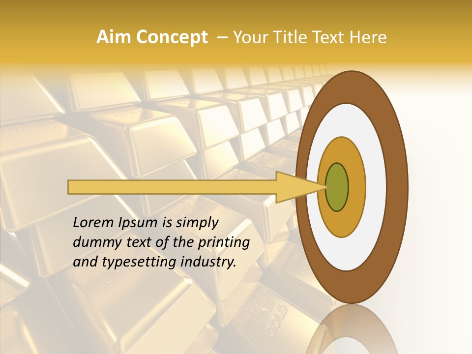 Luxury Perfection Rate PowerPoint Template