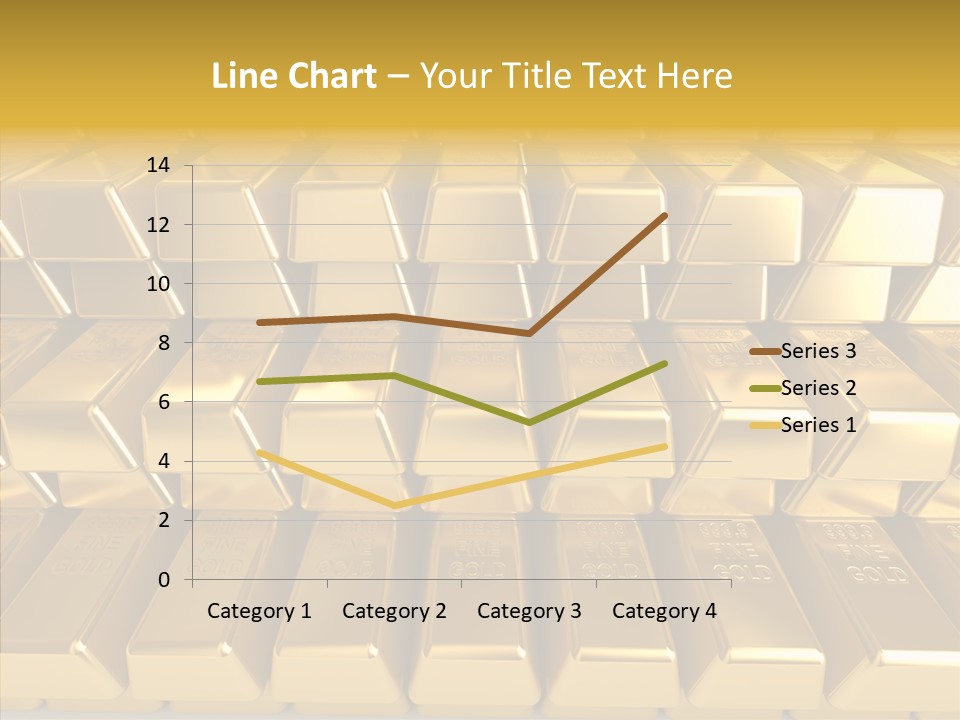 Perfection Golden Treasure PowerPoint Template