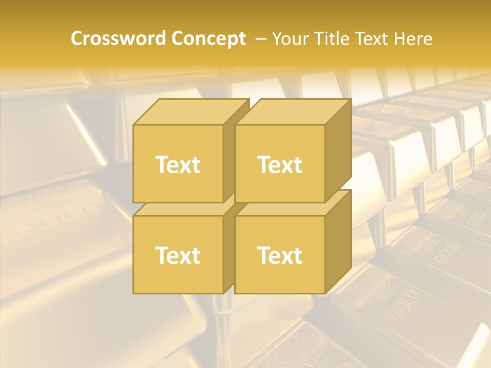 Isolated Savings Exchange PowerPoint Template