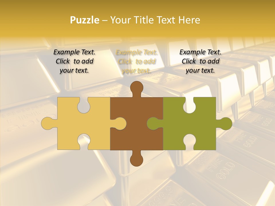 Isolated Savings Exchange PowerPoint Template