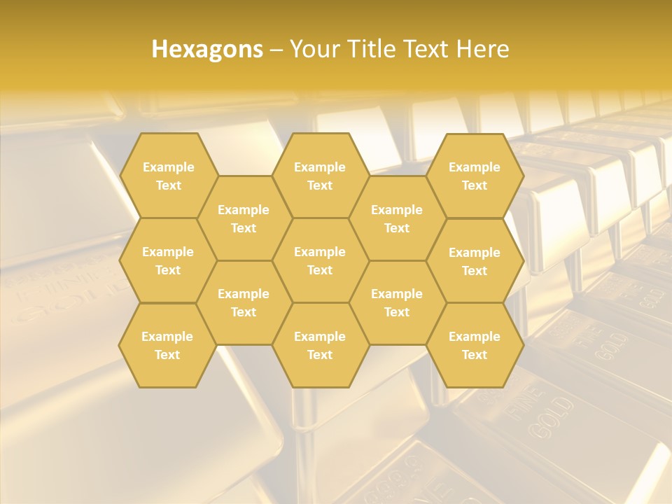 Isolated Savings Exchange PowerPoint Template