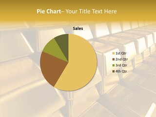 Isolated Savings Exchange PowerPoint Template