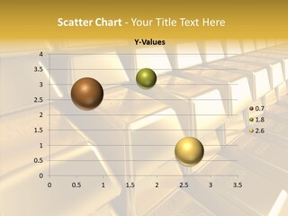 Isolated Savings Exchange PowerPoint Template