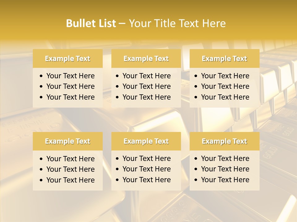 Isolated Savings Exchange PowerPoint Template