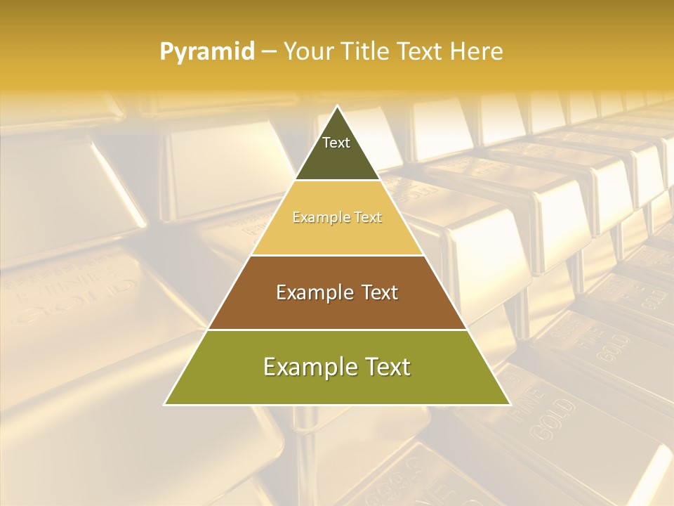 Isolated Savings Exchange PowerPoint Template