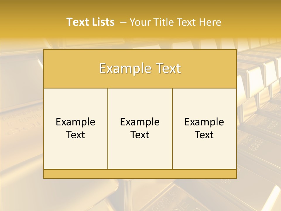 Isolated Savings Exchange PowerPoint Template