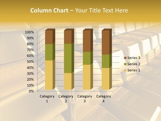 Isolated Savings Exchange PowerPoint Template