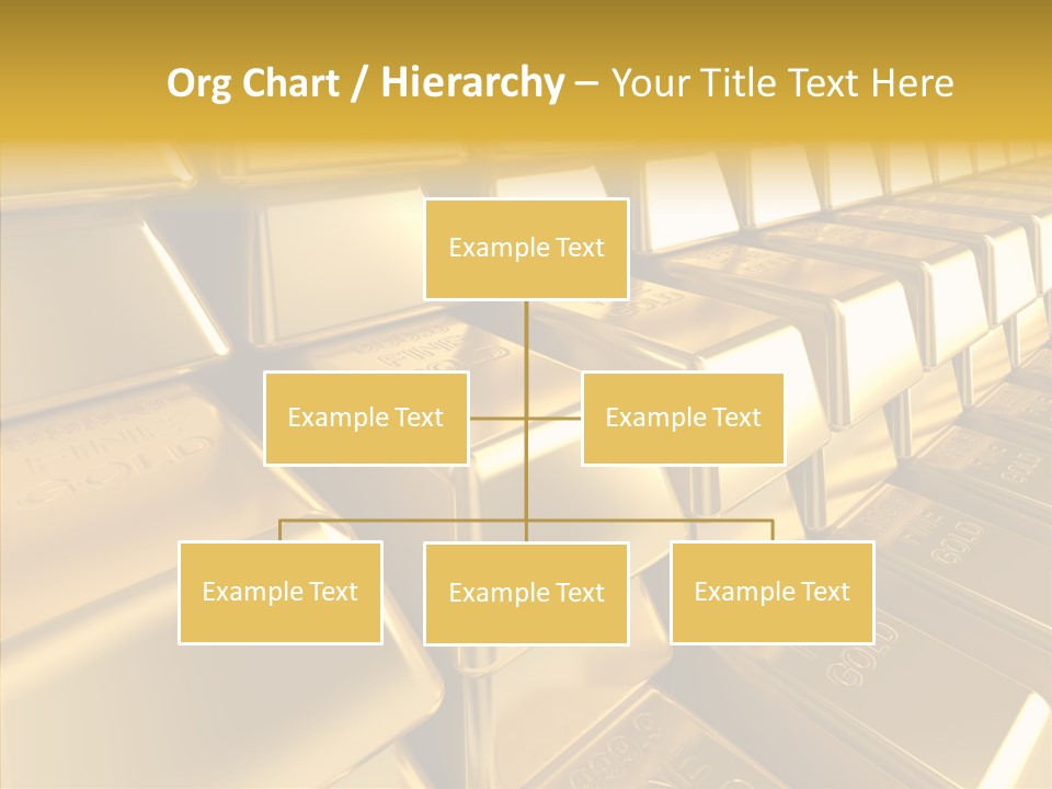 Isolated Savings Exchange PowerPoint Template