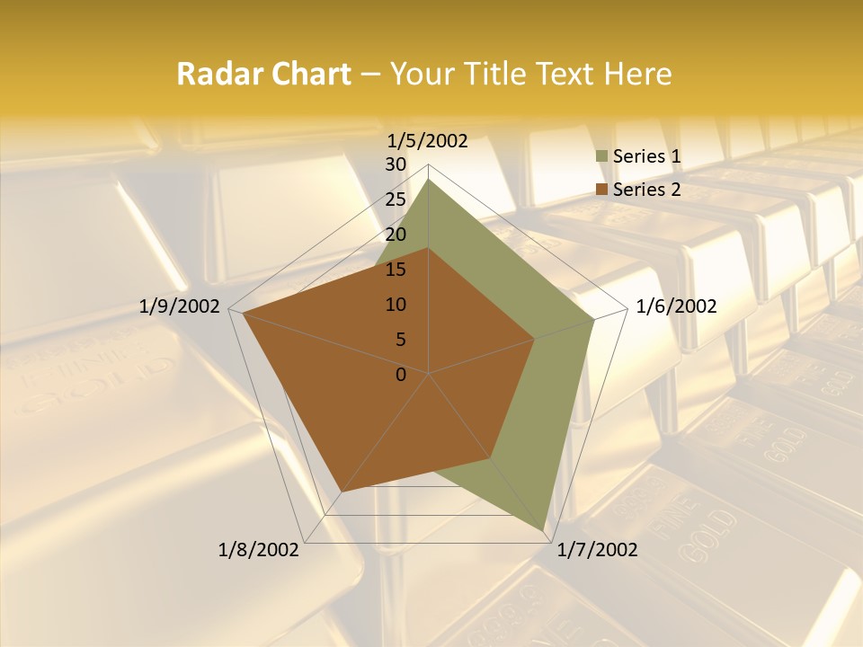 Isolated Savings Exchange PowerPoint Template