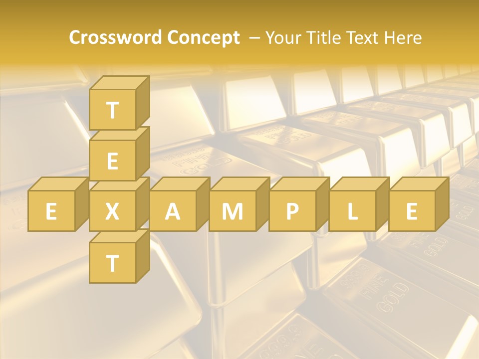 Isolated Savings Exchange PowerPoint Template