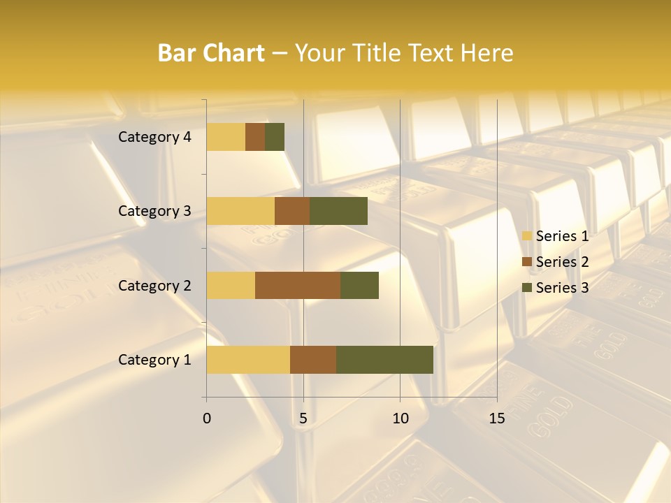 Isolated Savings Exchange PowerPoint Template