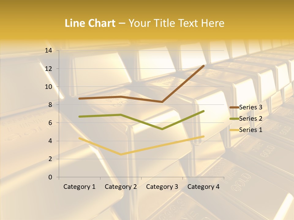 Isolated Savings Exchange PowerPoint Template