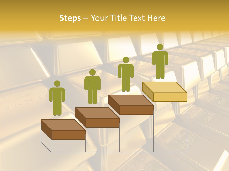 Isolated Savings Exchange PowerPoint Template