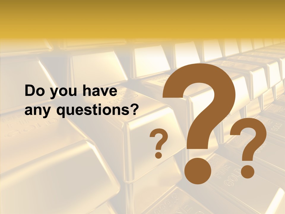 Isolated Savings Exchange PowerPoint Template