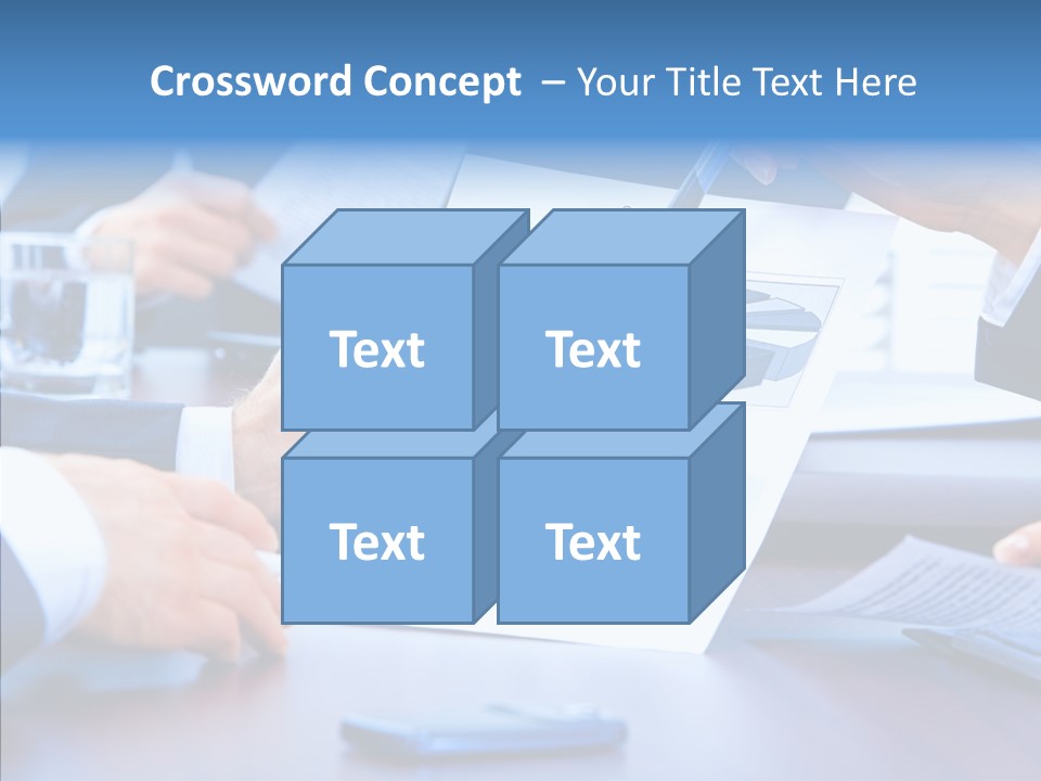Plan Workteam Strategy PowerPoint Template