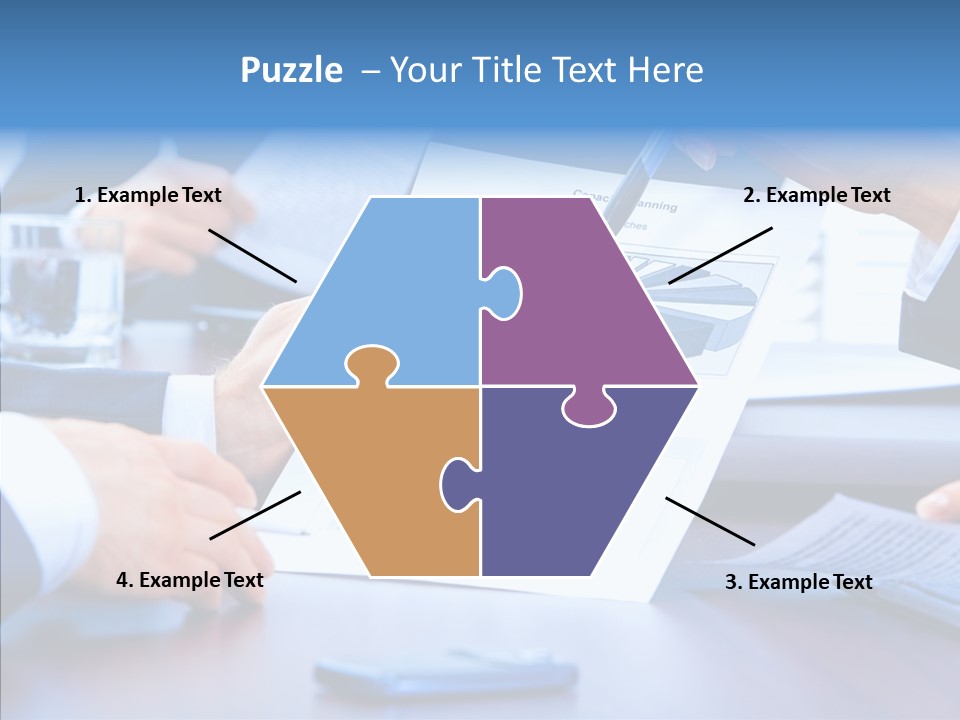 Plan Workteam Strategy PowerPoint Template